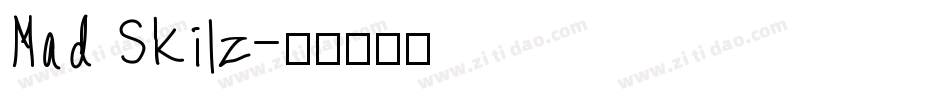 Mad Skilz字体转换